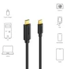 deleyCON 0,5m USB-C auf Micro-USB Kabel Ladekabel Produktbild-Vorschau 5