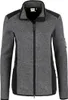 HAKRO Strickfleecejacke Damen #236 Gr. L anthrazit-meliert Produktbild-Vorschau 1
