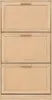 Schmaler hoher Schuhschrank CANE, Wiener Geflecht, 60 x 24 Produktbild-Vorschau 9