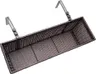 Casaria® 2x Fioriera Balcone 60cm 11L Rattan Supporto Anteprima dell’immagine prodotto 5