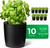 Novaliv Set élégant de 10 pots à herbes aromatiques en Voir les images du produit 1