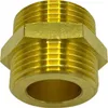 Doppelnippel 3/8" Messing flachdichtend Heizungstechnik Produktbild-Vorschau 5