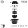 Camping Koch Geschirr Set Flavor 7+1 - 20 cm Outdoor Küche Produktbild-Vorschau 2