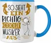 Trendation - Musiker Tasse Geschenk So Sieht Ein RIchtig Produktbild-Vorschau 1