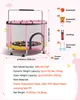 Mini trampolina VEVOR dla dzieci, wytrzymałość do 60 kg, z Podgląd zdjęcia produktu 7