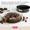Zenker Black Metallic Springform mit Flach- und Rohrboden, Anteprima dell’immagine prodotto 7