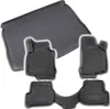 Gummi Kofferraumwanne + Fußmatten Set für VW Golf 6, Bj. Produktbild-Vorschau 1