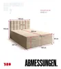BroMARKT Boxspringbett DETROIT mit 2 Bettkasten, Produktbild-Vorschau 10