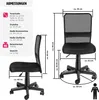 Kancelářská židle Patrick ergonomického tvaru otočná o 360° Náhled obrázku produktu 7