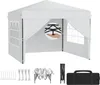 LZQ Pavillon pop-up 2,5 x 2,5 m Pavillon pliable pour Voir les images du produit 1