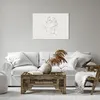 Bild auf Leinwand - Leinwandbild - Einteilig - Gesicht Produktbild-Vorschau 6