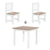 A set of children's furniture including two chairs and a table, presented on a white background. Produktbild-Vorschau