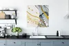 MuchoWow® Poster Abstrakt - Gold - Natur - Kunst 75x75 cm - Produktbild-Vorschau 3
