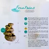 Fontana a cascata con illuminazione a LED 35cm in Anteprima dell’immagine prodotto 4