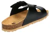 Lico Herren Bioline Man Mules Soft Pantoletten, Schwarz Produktbild-Vorschau 10