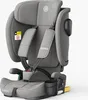 A studio shot of a gray child car seat against a white background. Produktbild-Vorschau