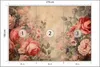 Muralo Vlies Fototapete bunte Blumen Pflanzen Vintage Retro Produktbild-Vorschau 6
