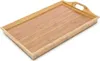 relaxdays Betttablett Bambus lackiert klappbar Produktbild-Vorschau 3