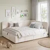 MODFU Polsterbett Schlafsofa 140 x 200 mit Matratze und Produktbild-Vorschau 3