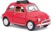 Bburago 18-22099 - Model auta - Fiat 500L 1968 (červený, Náhled obrázku produktu 15