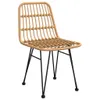 3-tlg. Garten-Essgruppe Poly Rattan , Gartenmöbel-Sets Produktbild-Vorschau 4