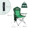 Relaxdays Camping Stuhl, faltbar, Tragetasche, Produktbild-Vorschau 4