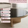 HOOZ Glasplatte – Tischplatte aus ESG-Sicherheitsglas 6 mm Produktbild-Vorschau 3