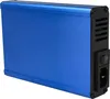 A blue electronic device with black accents, likely a power supply or charger, is shown against a white background. Produktbild-Vorschau