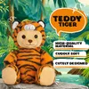 BRUBIES Teddy Tiger - 25 cm Teddybär im Tigerkostüm mit Produktbild-Vorschau 2