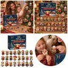 Adventskalender 24 Tage Highland Cow Magic 24 Sammelfiguren Produktbild-Vorschau 4