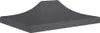A 3D rendering of an anthracite party tent roof. Náhľad obrázku produktu