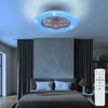 Ventilatore da soffitto a LED STRALSUND Ø50cm argento Anteprima dell’immagine prodotto 21