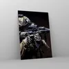 Bilder auf glas - Einteilig - Soldat Gewehr - 50x70cm - Produktbild-Vorschau 4