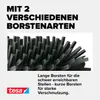 tesa Silikon-WC-Bürste - hygienische Ersatz-Toilettenbürste Produktbild-Vorschau 5