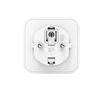A close-up view of a white electrical outlet. Anteprima dell’immagine prodotto