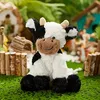 Kuh Plüschtier 20cm Kuscheltier Stofftier Kawaii Rind Puppe Produktbild-Vorschau 2