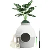Mondeer 2-in-1 Katzentoilette & Schlafhöhle mit Produktbild-Vorschau 1