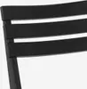 Stuhl klappbar platzsparend aus Polypropylen schwarz weiß Produktbild-Vorschau 5