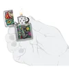 Zapaľovač Zippo Storm - Freaky Nature - chrómový kartáč, Náhľad obrázku produktu 4