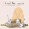 Ensemble de bijoux de mariage comprenant un collier et des Voir les images du produit 2
