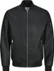 Jack & Jones Rockige Bomberjacke, Schwarz S Produktbild-Vorschau 10