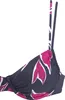LASCANA Bügel-Bikini-Top marine-bedruckt Größe 38 Cup F Produktbild-Vorschau 4