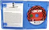 An open game case showing the game disc and an insert with text. Produktbild-Vorschau