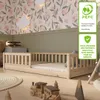 Crazy Pine Kinderbett 100x200 cm – Massives Montessori Produktbild-Vorschau 9