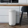 Cestino per rifiuti, 30 L, bianco, Ø 30 x 69,5 cm Anteprima dell’immagine prodotto 10