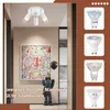 ZMH LED Deckenleuchte 3 Flammig weiß Deckenlampe Spots GU10 Produktbild-Vorschau 2