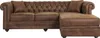 Vente-unique TOLEDO, Ecksofa, Wohnzimmer, Braun, 4 Sitz(e), Produktbild-Vorschau 1
