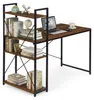 Bureau d'ordinateur scolaire 120x60 cm avec étagère à 3 Voir les images du produit 2