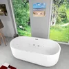 freistehende Badewanne Wanne F26 170x80cm Whirlpool Luft & Produktbild-Vorschau 3