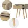 ML-Design 2er Set Nachttisch mit 1 Schublade, 40x50,5x30 Produktbild-Vorschau 4